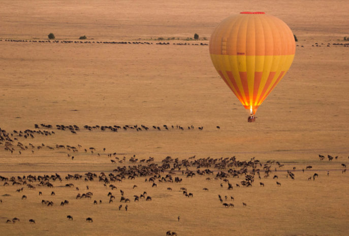 Hot Air Balloon in Masai Mara